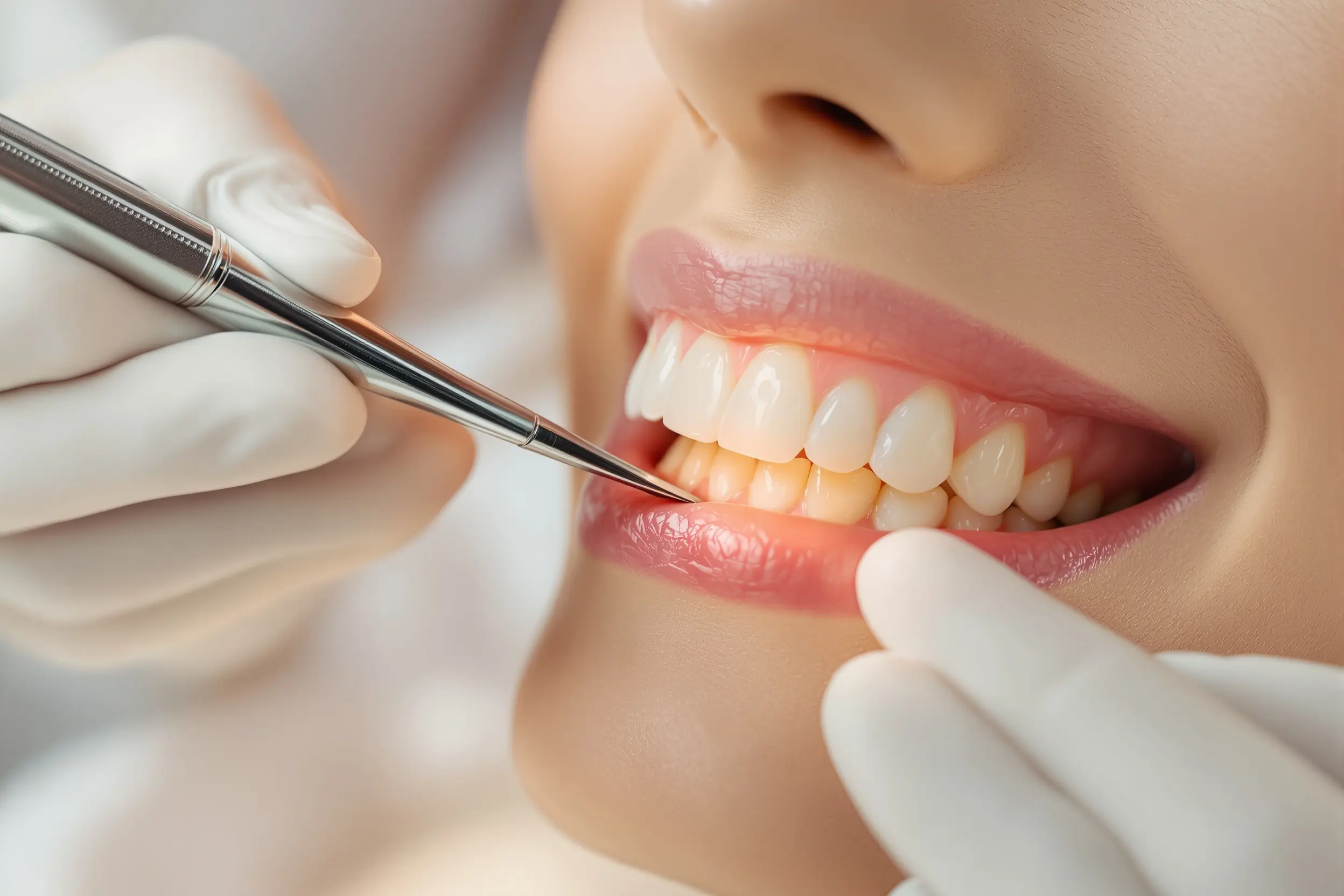 Tratamiento dental en consulta