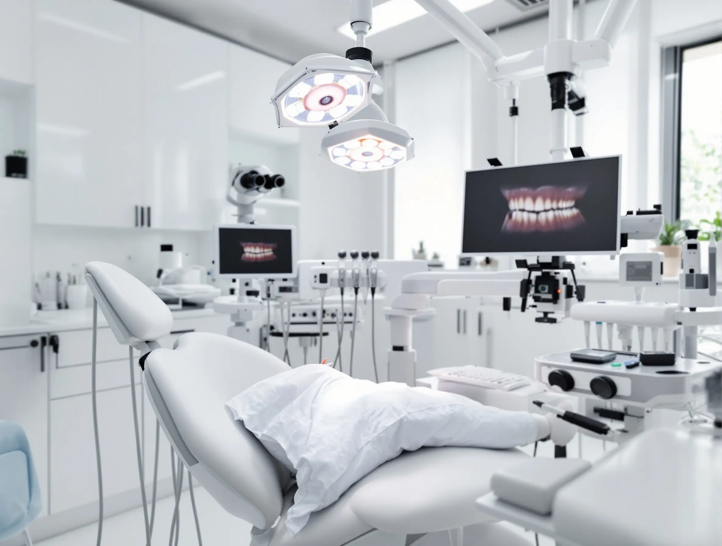 Tratamiento de endodoncia en gabinete dental