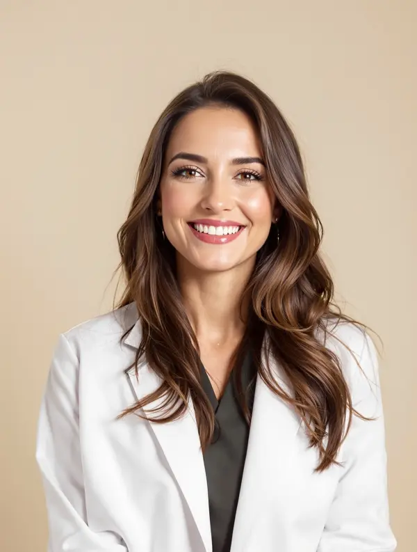 Retrato de la Dra. Ana Hurtado, odontóloga